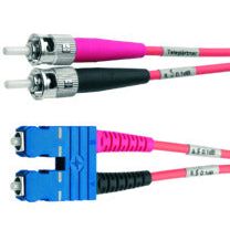 Telegärtner - Patchkabel LWL Duplexkabel SC/ST 100012445 50,0 OM2 5m