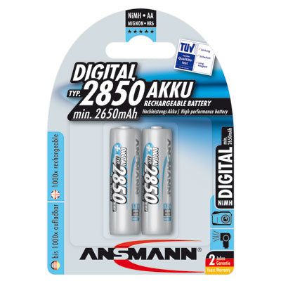 Hückmann - Akku 1,2V Mignon AA 125866(VE 2) 2650mAh Bli2 Ansmann