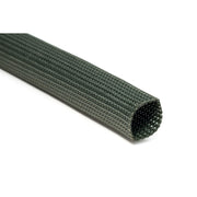 HellermannTyton - Hohlgeflechtschlauch NOMEX-Geflechtschlauch HEGMANWO-25 grün − 50 Meter