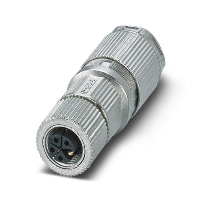 Phoenix Contact - Rundsteckverbinder, feldkonfektionierbar (Industriesteckverbinder) Power-Steckverbinder SACC-M12FSK-#1027476