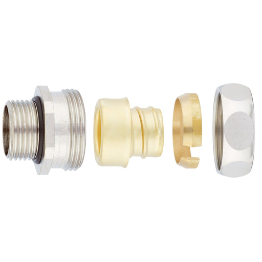 Lapp Zubehör - Metall-Schutzschlauch-Verschraubung SILVYN-US-M-25X1,5-FPS-EDU 55502645 − 25 Stück