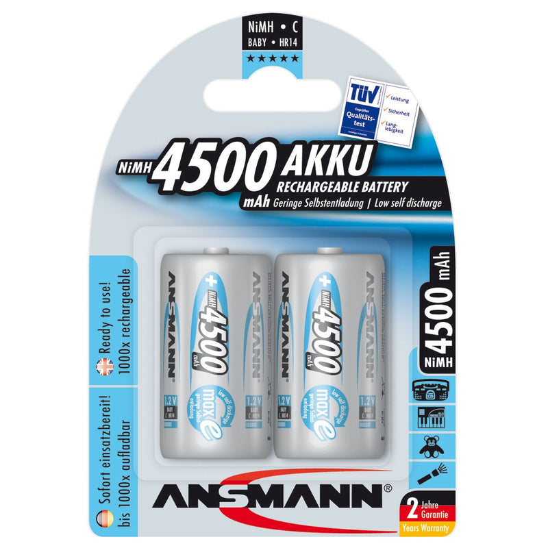 Hückmann - Akku 1,2V Baby C 129996(VE 2) maxE Bli2 Ansmann