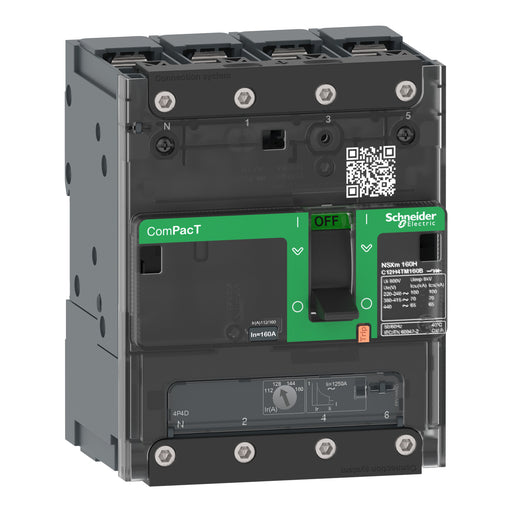 Schneider Electric - Leistungsschalter für Trafo-, Generator- und Anlagenschutz Kompaktleistungsschalter C11B6TM100B ComPacT NSXm 100A