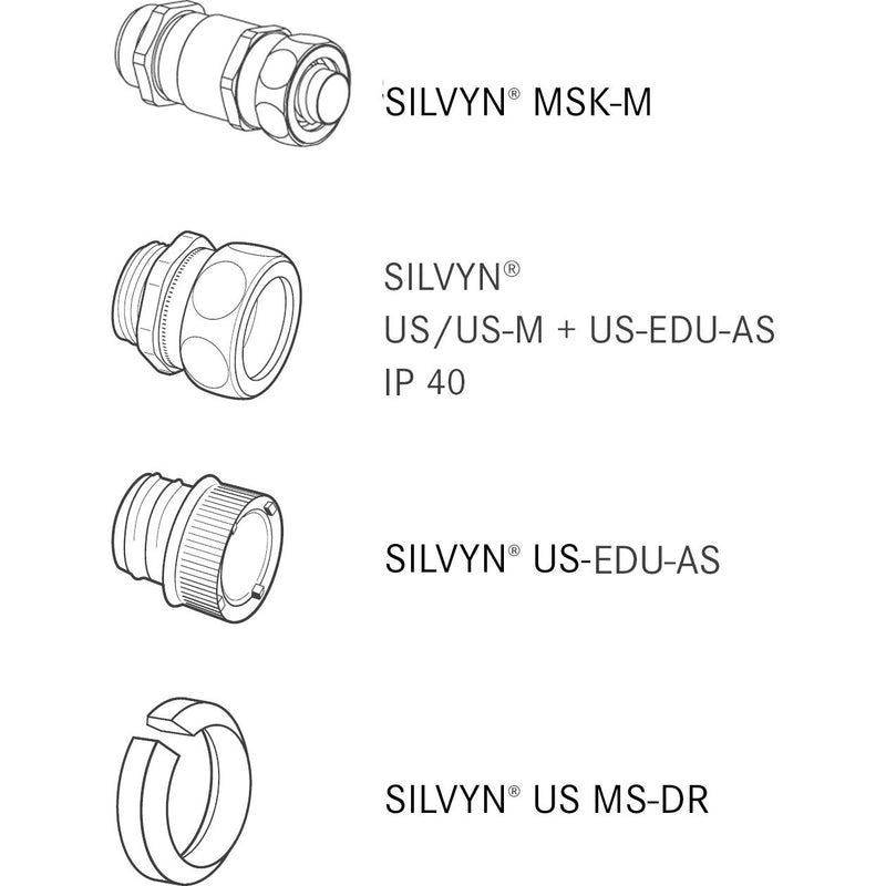 Lapp Zubehör - Kunststoff-Schutzschlauch SILVYN-FPS-EDU-28X36-25M 61802335 − 25 Meter