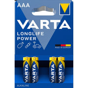 Varta Cons.Varta - Batterie Longlife Power Micro AAA 4903 Blister 4 1,5V Alkali