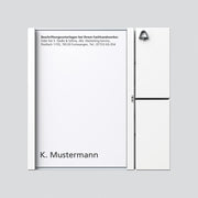 Siedle&Söhne - Funktionsmodul für Türkommunikation Bus-Tasten-Modul BTM 650-01 W weiss