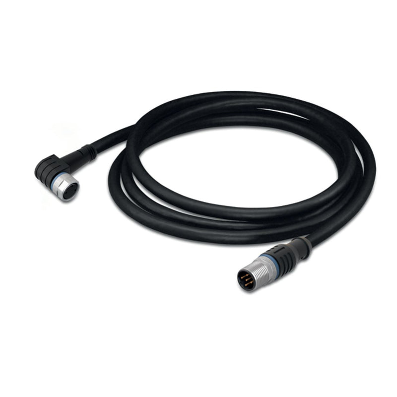 WAGO - Konfektioniertes Sensor-Aktor-Kabel Sensor-Aktorleitung axial 756-6509/040-010 M8-Buchse M12A-Stec