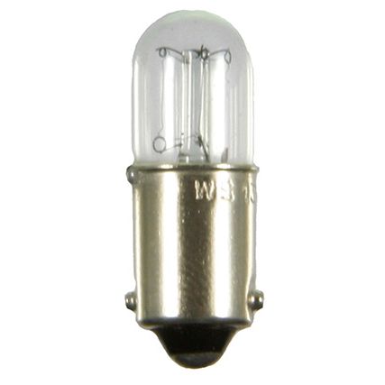 Scharnberger+Hasenbein - Anzeige- und Signallampe Röhrenlampe 10x28mm 23424 Ba9s 6V 3W