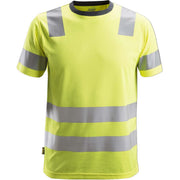 Snickers Workwear - T-Shirt AW HV T-Shirt Klasse 2 25306600009 Gr.3XL signalgelb