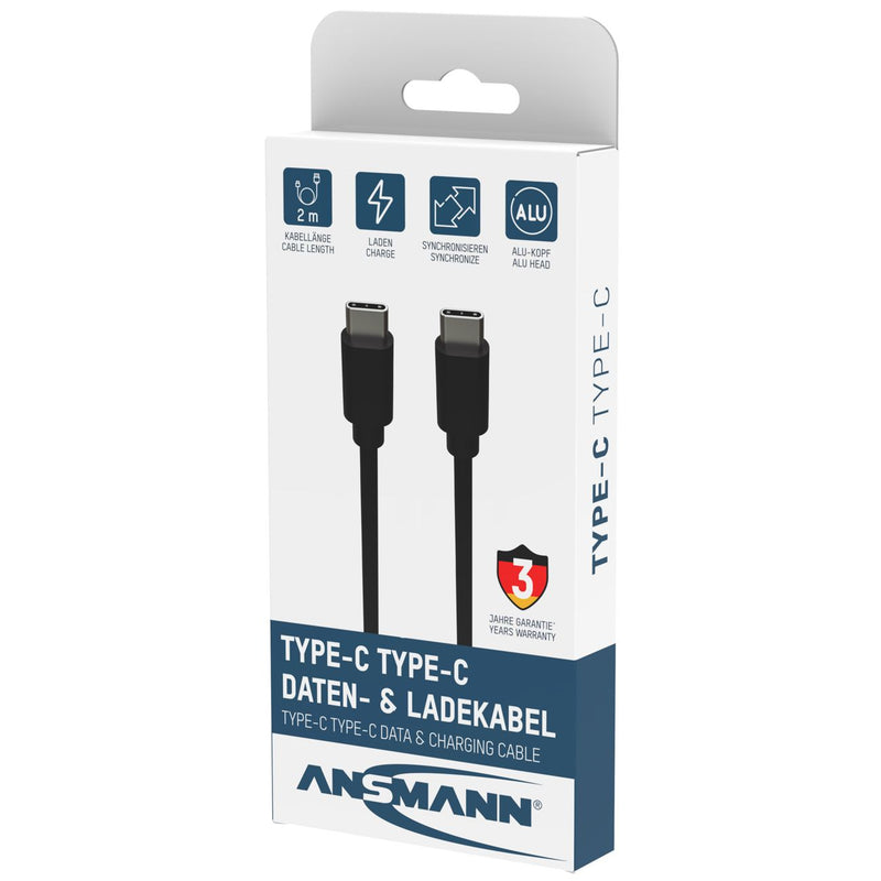 Hückmann - Zubehör/Ersatzteile für Batterie/Akku/Ladegerät Lade-Synchronisationskabel 147772 200cm Ansmann