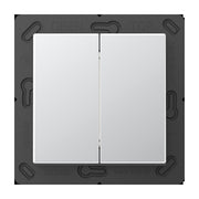 Jung - Sender/Fernbedienung für Installationsschalterprogramme Matter Taster MAT A 595 AL 2f 4k A aluminium