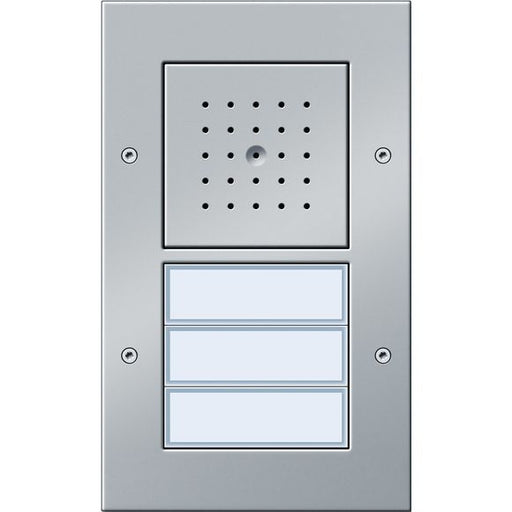 Gira - Türstation für Türkommunikation Türstation 126765 AP 3fach alu