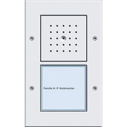 Gira - Türstation für Türkommunikation Türstation 126666 AP 1fach reinweiß
