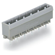 WAGO - Leiterplattensteckverbinder THT-Stiftleiste Lötstift 231-240/001-000 1,0x1,0,gerade,grau − 50 Stück