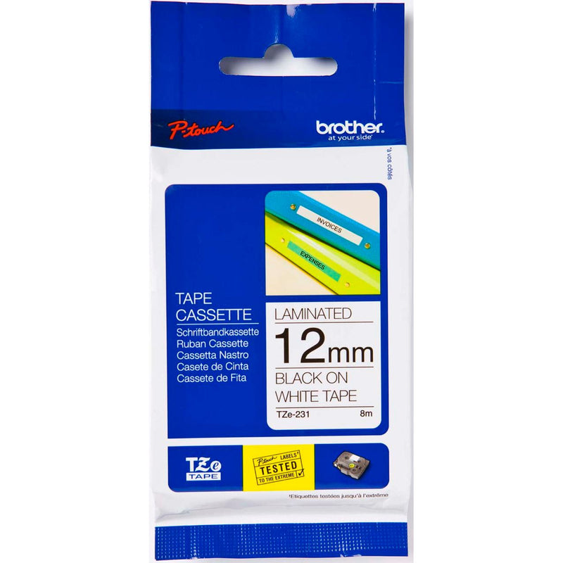 Brother - Schriftband Schriftbandkassette TZe-741 BF.grün/DF.schwarz
