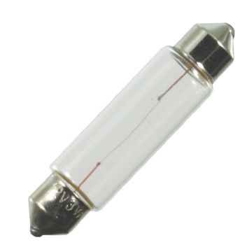 Scharnberger+Hasenbein - Anzeige- und Signallampe Soffittenlampe 11x43mm 26858 S8,5 30V 3W