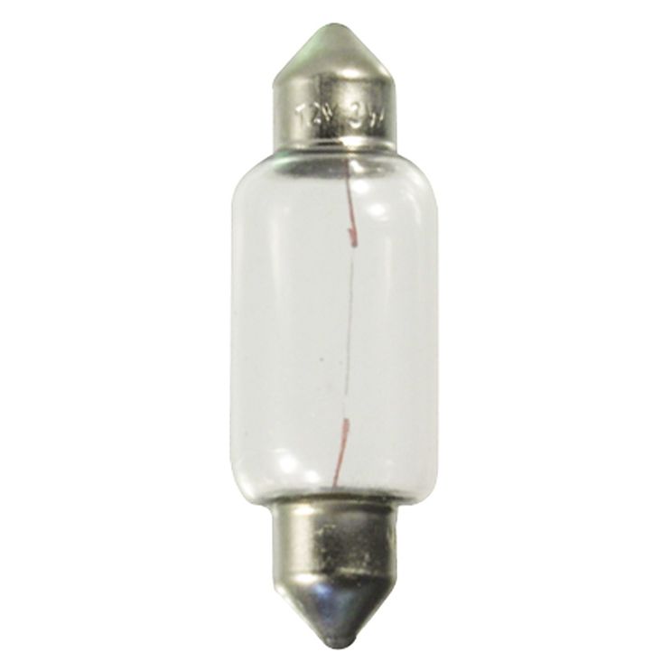 Scharnberger+Hasenbein - Anzeige- und Signallampe Soffittenlampe 15x44mm 26944 S8,5 24V 5W rot