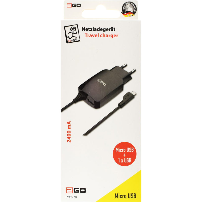 Hückmann - Universal-Ladegerät Netzladegerät 100V-240V 146199 max 2400mA