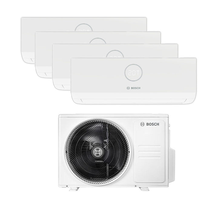 Bosch Climate 5000 M – Wandgerät Multisplit: 4 Inneneinheiten + 1 Außengerät

