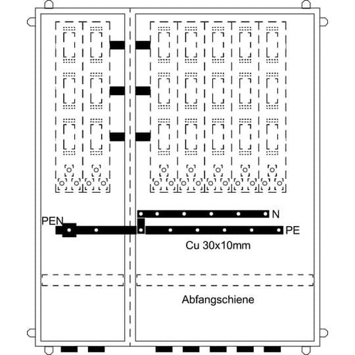 Striebel&John - Zähler-Komplettschrank Hausanschlußschrank KS877