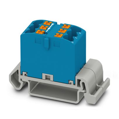 Phoenix Contact - Durchgangs-Reihenklemme Verteilerblock PTFIX 6X2,5-#1221478 − 10 Stück