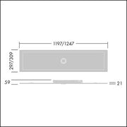 Thorn - Decken - /Wandleuchte LED - Einbauleuchte OP2 3800 - #96633094 4000K