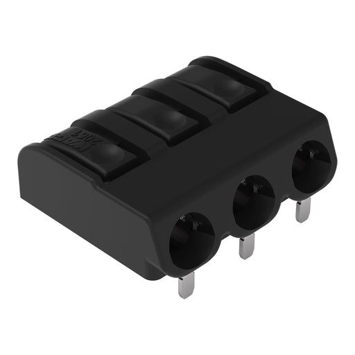 WAGO - Ein- und mehrpolige Klemmenleiste THR-Leiterplattenklemme 2061-1623/998-404 Drücker,1,5mm²,sw − 2880 Stück