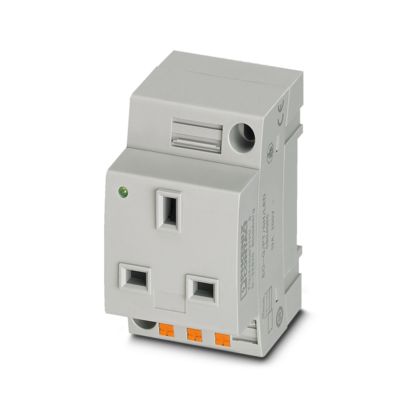 Phoenix Contact - Steckdose Reiheneinbau Steckdose EO-G/PT/SH/LED − 5 Stück