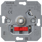 Gira - Dimmer LED-Dimmeinsatz 030000 20-200W m.Dreh-Aus
