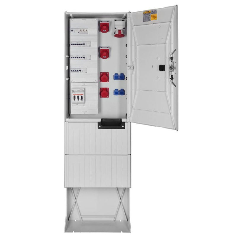 GSAB Elektrotechnik - Anschlussschrank Festplatzverteiler 58S20FP632322164S HxBxT:2010x350x280