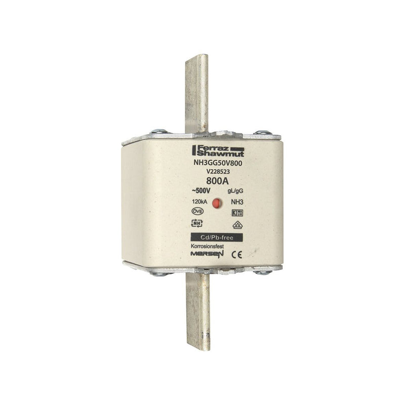 Mersen - Messersicherung NH-Sicherungseinsatz SG NH3GG50V355-1 Gr.3 gG 355A/500V KM