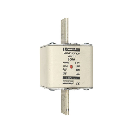 Mersen - Messersicherung NH-Sicherungseinsatz SG NH000GG50V32-1 Gr.000 gG 32A/500VKM