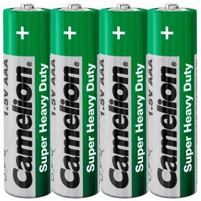 Hückmann - Batterie 1,5V Micro AAA R03/Micro/SP4(VE 4) (4er Folie) Camelion
