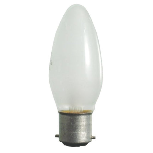 Scharnberger+Hasenbein - Allgebrauchsglühlampe Kerzenform Kerzenlampe 35x100mm 40867 B22d 240V 60W matt