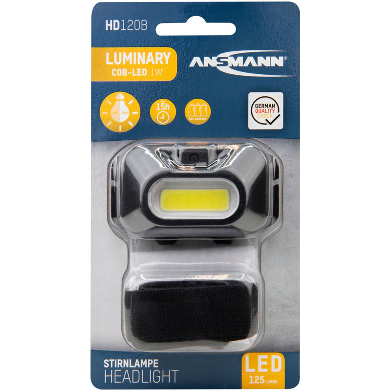 Hückmann - Taschenleuchte Stirnlampe HD120B