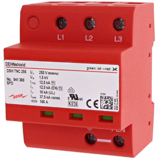 DEHN - Kombi-Ableiter für Energietechnik Kombi-Ableiter DSH TNC 255 TN-C-Systeme