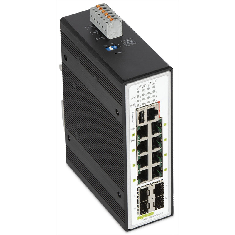 WAGO - Netzwerk Switch Industrial-Managed-Switch 852-1505/000-001