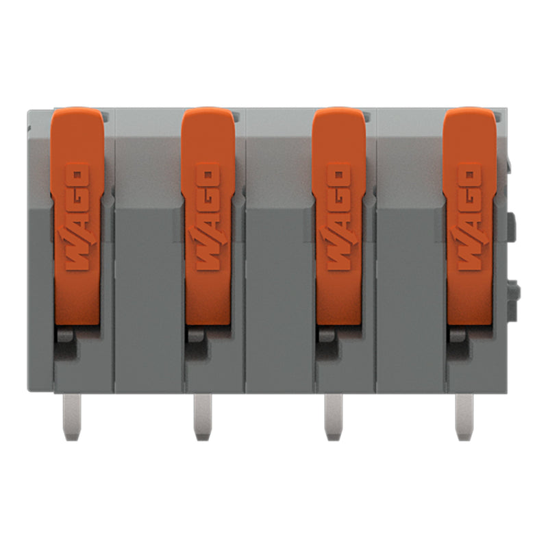 WAGO - Leiterplattenklemme 2601-3304 1,5mm²,gr − 70 Stück