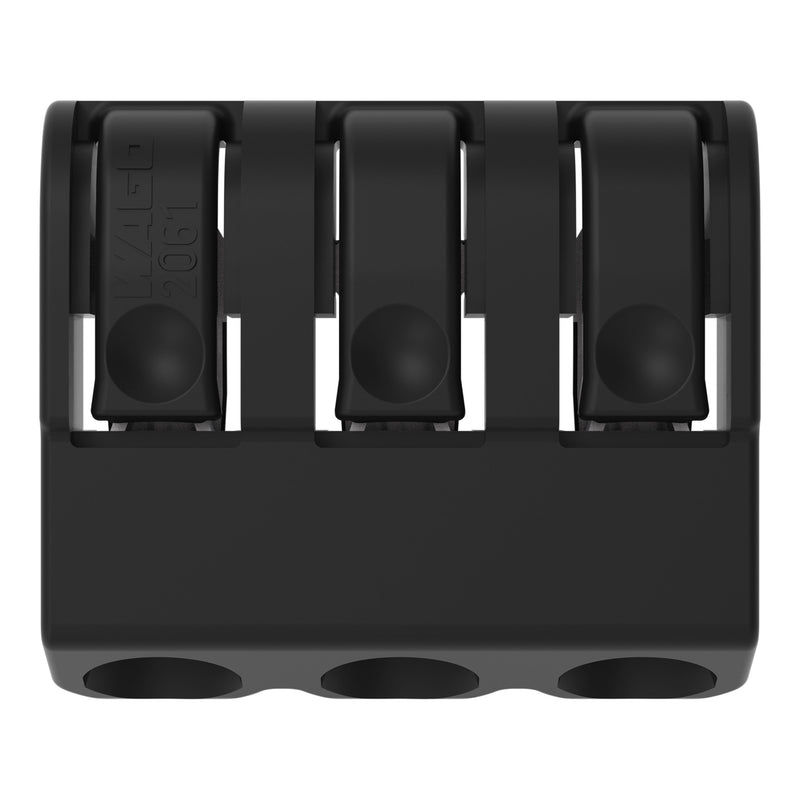 WAGO - Ein- und mehrpolige Klemmenleiste THR-Leiterplattenklemme 2061-1623/998-404 Drücker,1,5mm²,sw − 2880 Stück