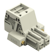 WAGO - Ein- und mehrpolige Klemmenleiste 1-Leiter-Federleiste 831-3102/107-000 CAGECLAMP,10mm²,lgr − 24 Stück