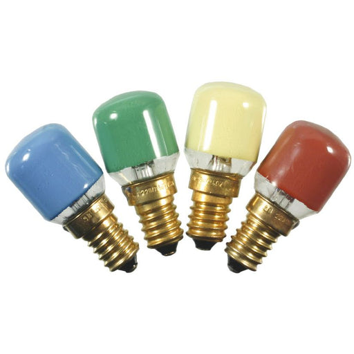 Scharnberger+Hasenbein - Allgebrauchsglühlampe Standard Birnenlampe 26x57mm 40146 E14 235V 15W gelb