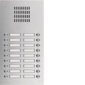 Elcom - Klingeltableau für Türkommunikation UP-Türstation TVG-18/2 eds 18Tast.2-reih.eds mt