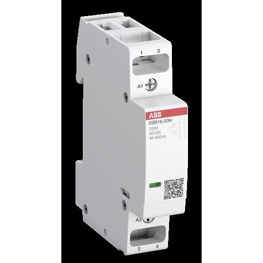 ABB Stotz S&J - Installationsschütz für Reiheneinbau Installationsschütz ESB16-20N-06 R0620 16A 230V AC/DC