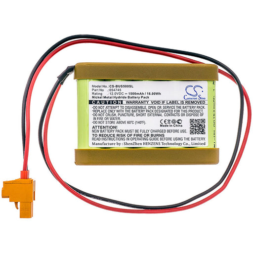 Hückmann - Akku Akkupack Türsteuerung 12V CS-BUS500SL 1500mAh Ni-MH Besam