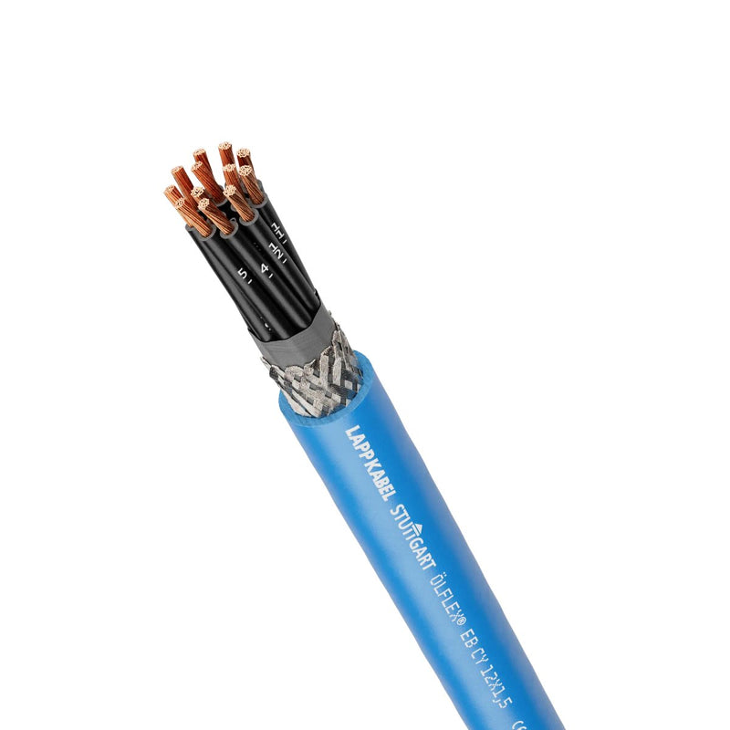 Lapp Kabel&Leitung - Energiekabel < 1 kV, für ortsveränderlichen Einsatz ÖLFLEX EB CY 2X1,5 0012660/100 − 100 Meter