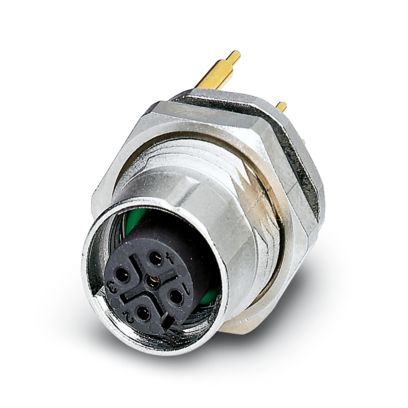 Phoenix Contact - Rundsteckverbinder, feldkonfektionierbar (Industriesteckverbinder) Gerätesteckverbinder SACC-DSI-FS-#1240062 Hinterwand − 20 Stück