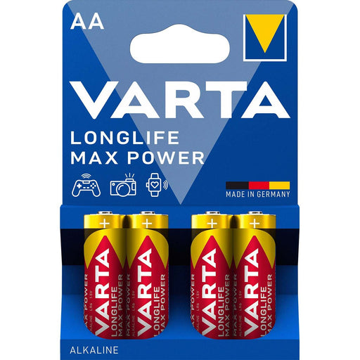 Varta Cons.Varta - Batterie Longlife Max Power Mignon 4706 Blister 4 1,5/Al-Mn