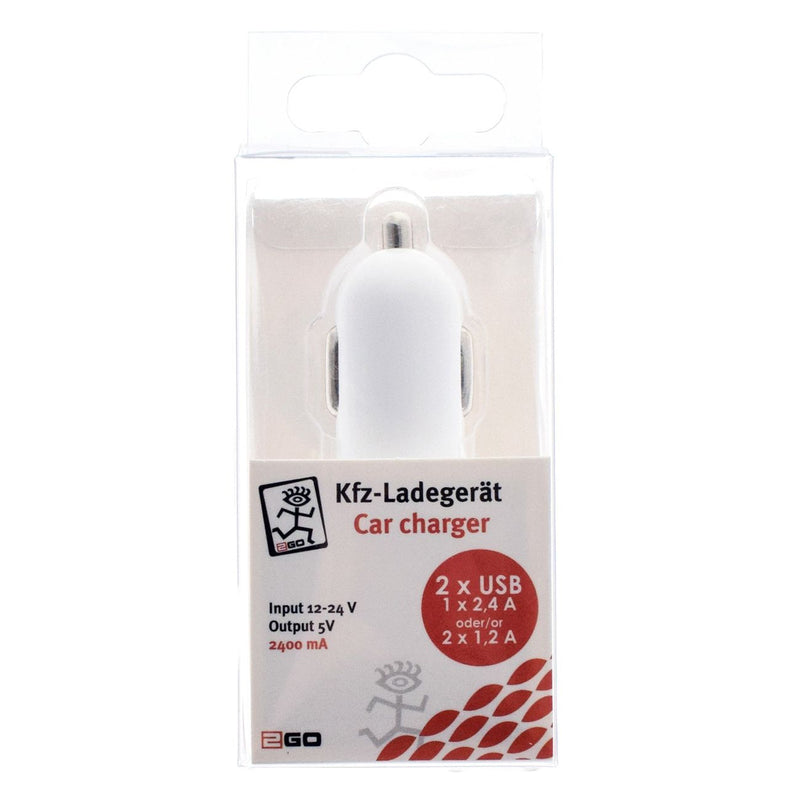 Hückmann - Universal-Ladegerät KFZ-Ladegerät 12V/24V 145304 maximal 2400mA