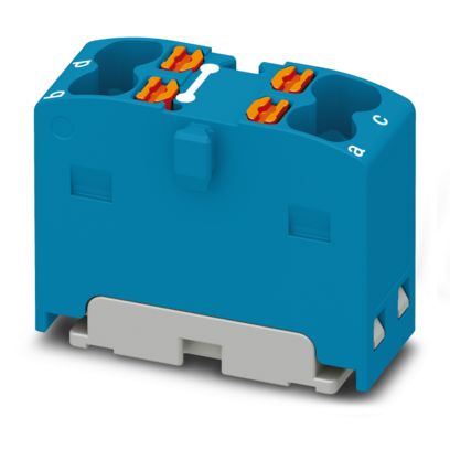 Phoenix Contact - Durchgangs-Reihenklemme Verteilerblock PTFIX 4X1,5 BU-EX − 30 Stück