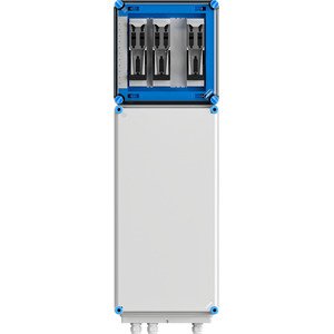 Hensel - Verteilerschrank für Energieversorgung Ladeverteiler Mi EV 44kW 0000 b. z. 3 Doppelladepu
